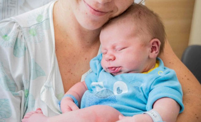 В Злине родился малыш с рекордным весом — 5320 грамм