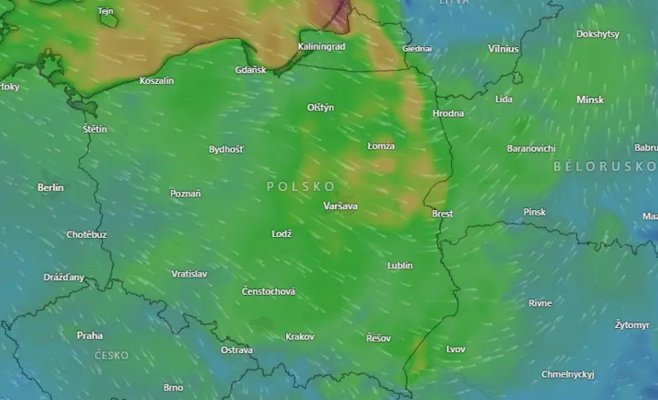 Сильный ветер в Польше унес жизни двух человек