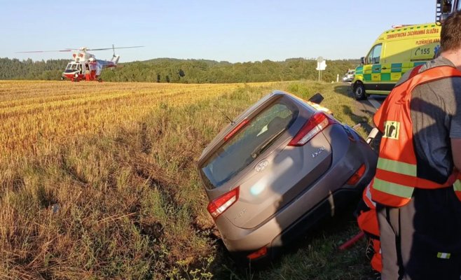 Трагическая авария под Непомуком: Погибли 89-летний водитель и его ровесница