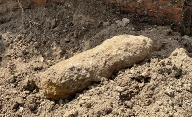 В Литвинове обнаружена авиабомба с таймером на 144 часа — работа начнётся через шесть дней
