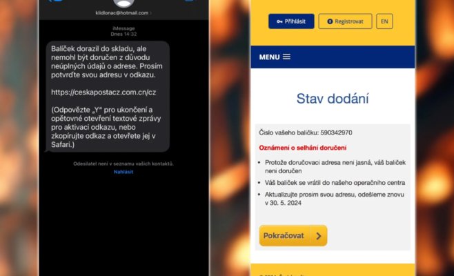 Фальшивые SMS захлестнули Чехию: мошенники угрожают штрафами