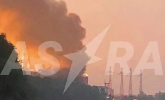Одна из крупнейших дроновых атак на Россию: пожар в Московском НПЗ