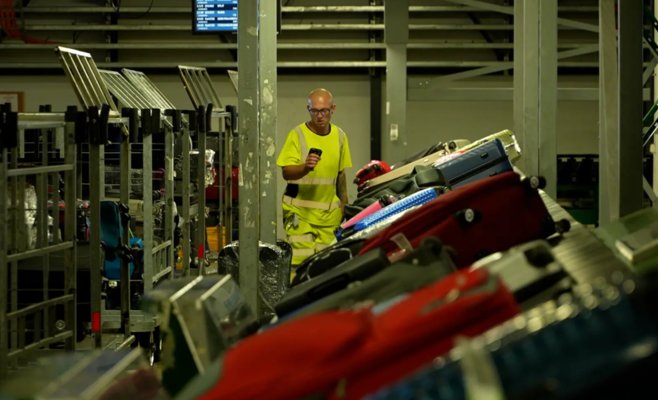 Коллапс в начале сезона: Как работает сортировочный центр багажа в аэропорту Праги?