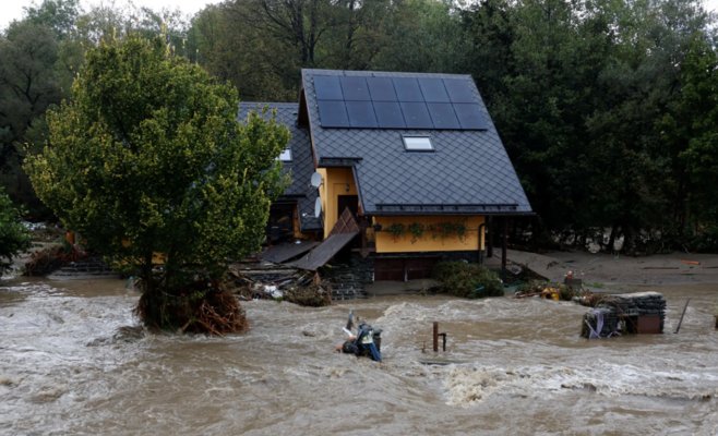 В регионе Йесеник начали разрушаться дома