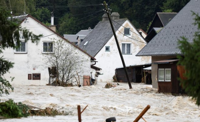 В регионе Йесеник начали разрушаться дома