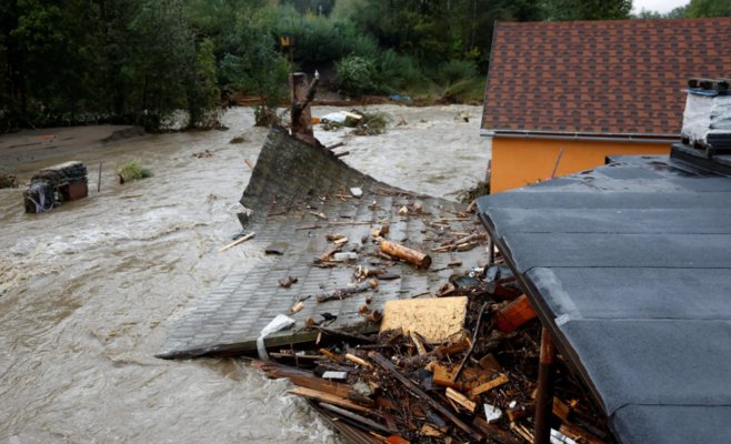 В регионе Йесеник начали разрушаться дома