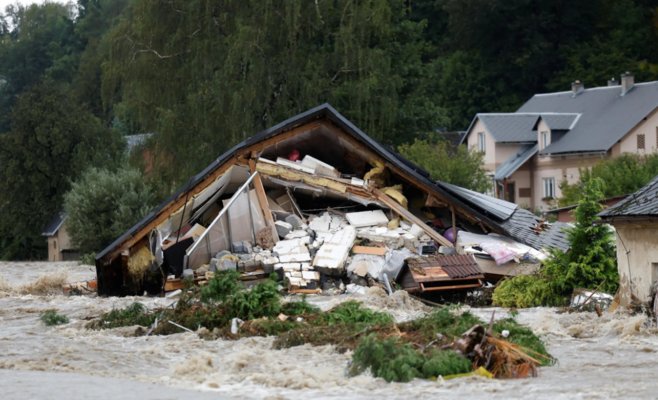 В регионе Йесеник начали разрушаться дома