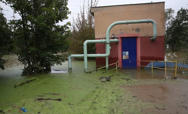 Острава может остаться без горячей воды на недели: электростанция остановлена из-за наводнения