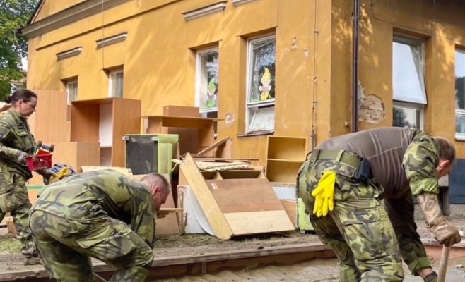 Важный мост в Опаве придется снести из-за разрушений после наводнения