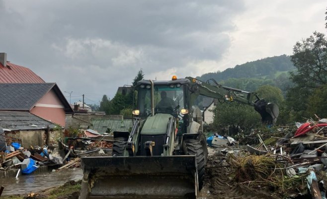 Важный мост в Опаве придется снести из-за разрушений после наводнения
