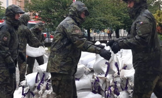 Важный мост в Опаве придется снести из-за разрушений после наводнения