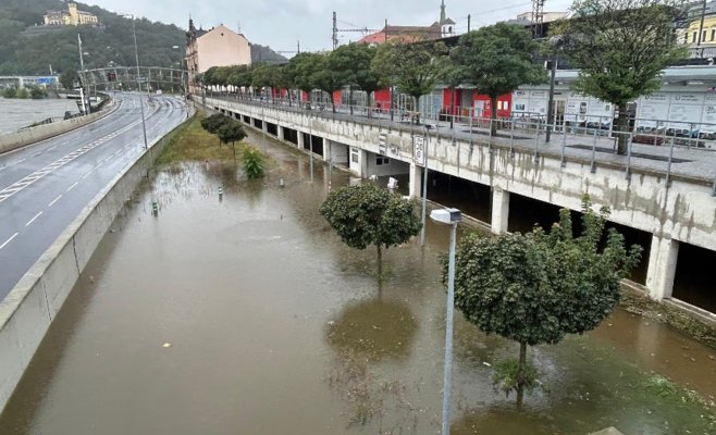 Уровень рек снижается в Устецком и Южночешском краях: противопаводковые меры постепенно снимаются