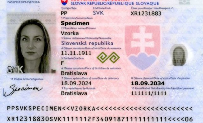 Вместо гордости – провал: новые словацкие паспорта используют графику из фотобанка