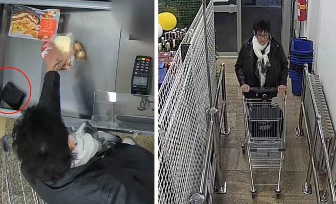 В Праге женщина незаметно забрала чужой кошелек — полиция разыскивает подозреваемую