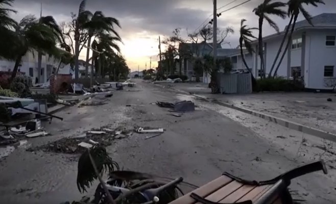 Во Флориде подсчитывают жертв урагана Милтон, Байден критикует Трампа за дезинформацию