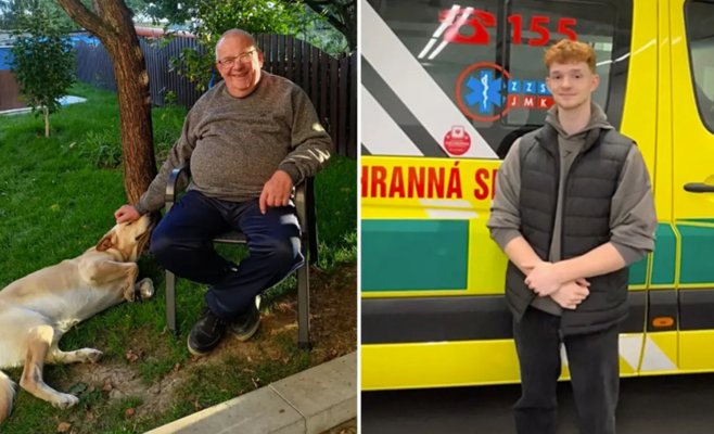 Восемнадцатилетний Патрик спас жизнь пенсионеру, сделав массаж сердца прямо в магазине