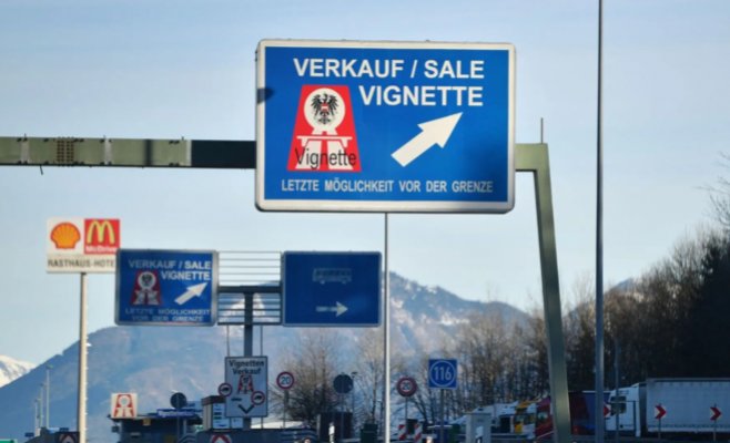 Австрийские дорожные виньетки станут дороже в 2025 году