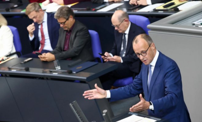 Поставьте Украине ракеты Taurus — это не втянет нас в войну, убеждает Шольца лидер немецкой оппозиции