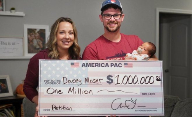 Маск предлагает миллион долларов ежедневно случайному избирателю ради поддержки Трампа