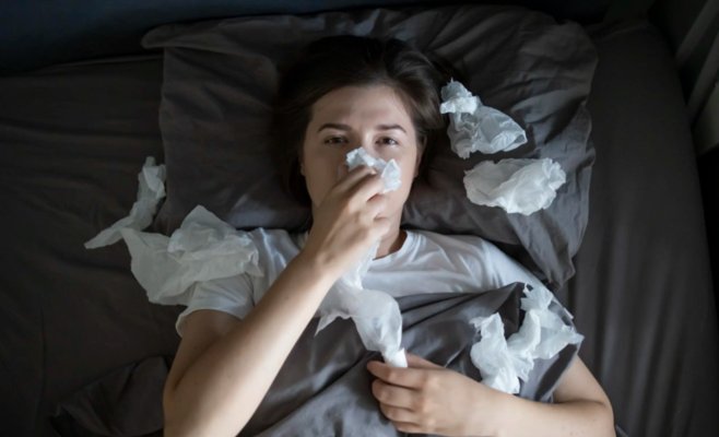 Респираторные заболевания возвращаются к прежнему уровню после снижения на праздники