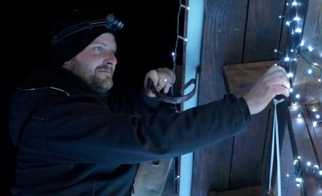 Дом в Пардубицком крае засияет 300 тысячами рождественских огней