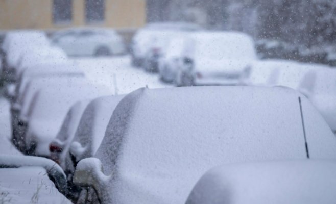 В Либерецком крае транспортный коллапс из-за сильного снегопада