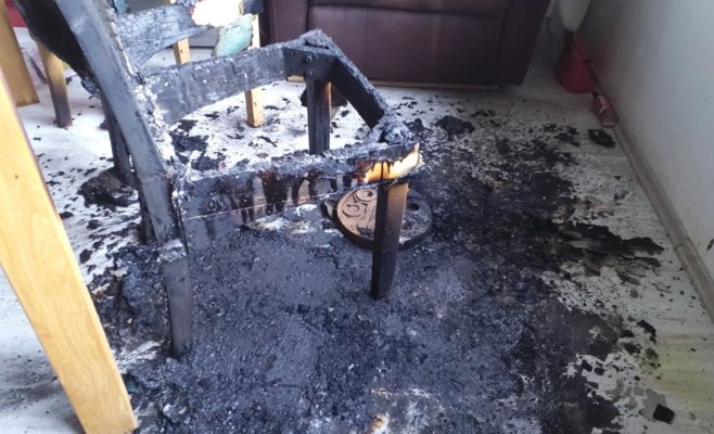 Сгоревший от свечи: на пражском Барандове пожар в квартире вызвал эвакуацию