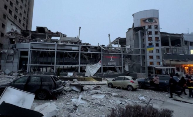Российская ракета полностью разрушила клинику в Запорожье