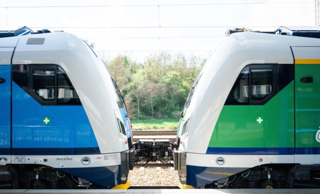 В Чехии начнут курсировать новые поезда на батареях