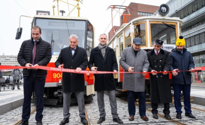 Новая трамвайная линия до Панкраца: что изменилось для пассажиров?