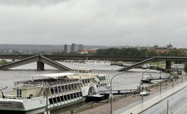 В центре Дрездена эвакуация из-за обезвреживания авиационной бомбы времен Второй мировой войны