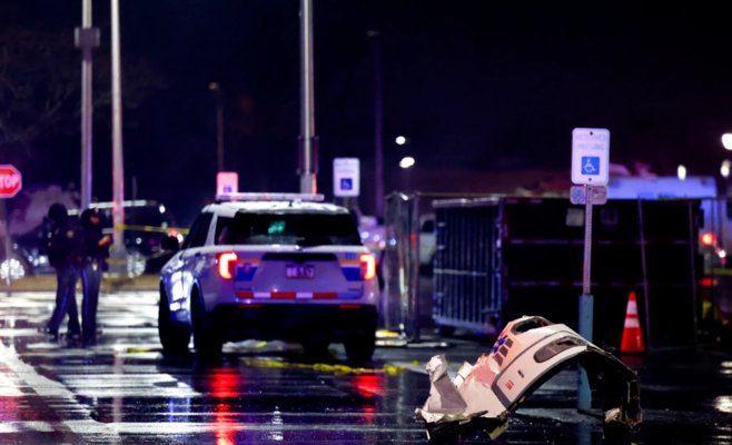 В Филадельфии разбился самолет: все шесть человек на борту погибли