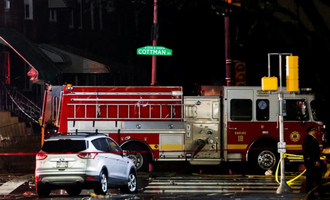 В Филадельфии разбился самолет: все шесть человек на борту погибли