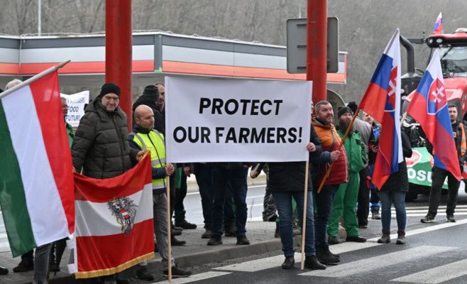 Чешские фермеры вышли на протест против импорта продовольствия в ЕС