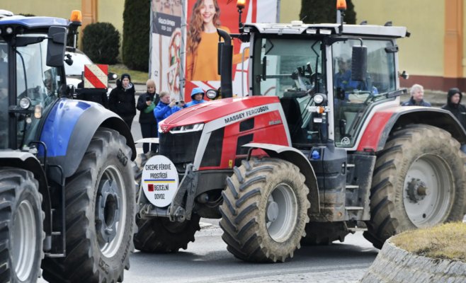 Чешские фермеры вышли на протест против импорта продовольствия в ЕС