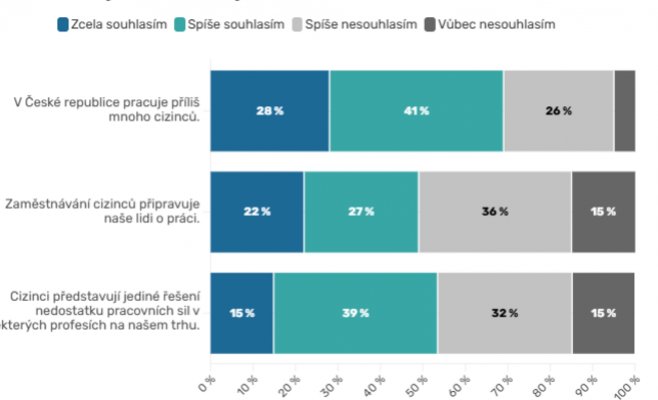 В Чехии слишком много иностранцев, но без них не обойтись, считают жители