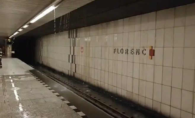Станция метро Florenc на линии C остается закрытой из-за подтопления
