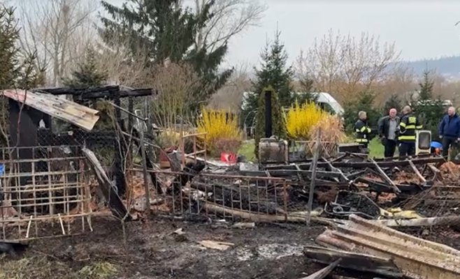 Трагедия в Праге: в ночном пожаре погиб человек