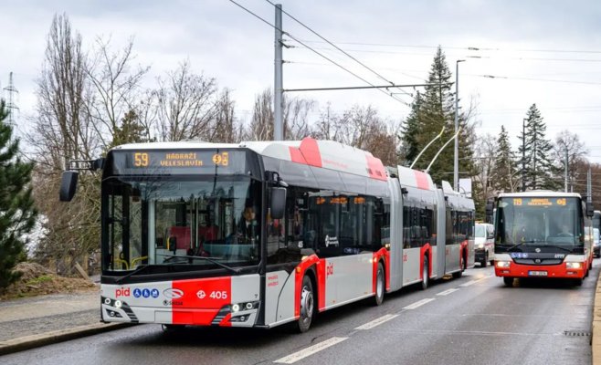 Прага заказала у турецкой компании 23 новых троллейбуса