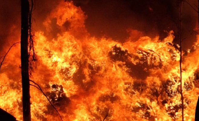 Огненный ад у Праги: пятиметровая свалка всё ещё горит, объявлен особый уровень тревоги