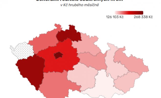 Разница в зарплатах между регионами Чехии — до 56%. Где живётся лучше?