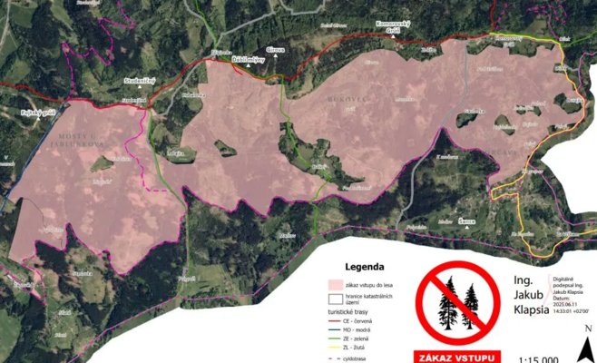 Вход в леса запрещён: жители Яблунковского региона временно лишены доступа к природе