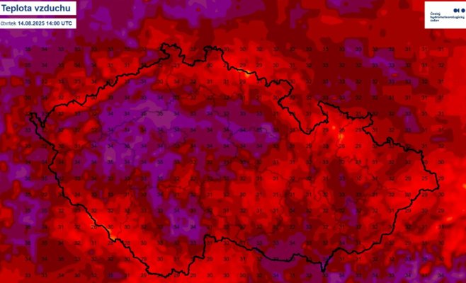 В Чехии побиты температурные рекорды: жара до 36,2 °C, впереди ещё горячее