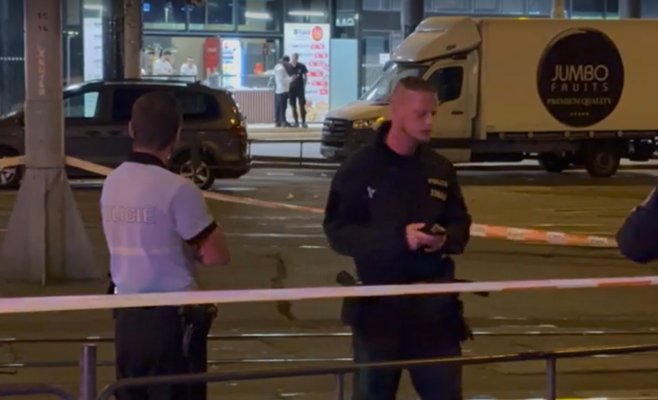 Драма у главного вокзала в Брно: иностранец ранил мужчину ножом и пытался скрыться