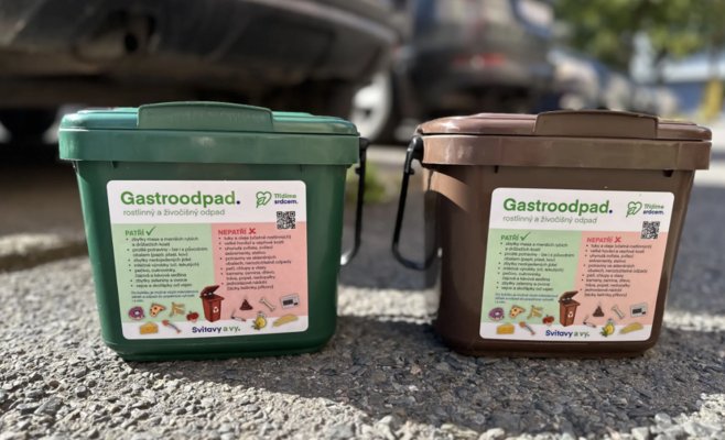 Жители Свитав начали сортировать пищевые отходы: за первую неделю собрано почти 900 кг