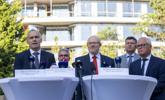 Motol объединится с больницей Na Homolce, объявил Ва́лек