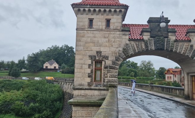 Ливни подняли уровень рек: на Лабе в районе Трутнова объявляли третий уровень паводковой опасности