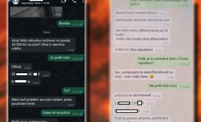 Старый трюк всё ещё работает: мужчина из Литовле поверил «дочери» и потерял 27 тысяч крон