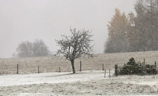 Зима вступает в свои права. Снег придёт даже в низины