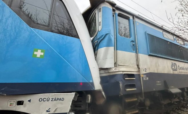 Серьёзная авария в регионе Ческе Будейовице: столкнулись два поезда, более 40 пострадавших